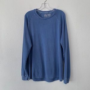 CLOSED side split raw hem stitch detail sweatshirt